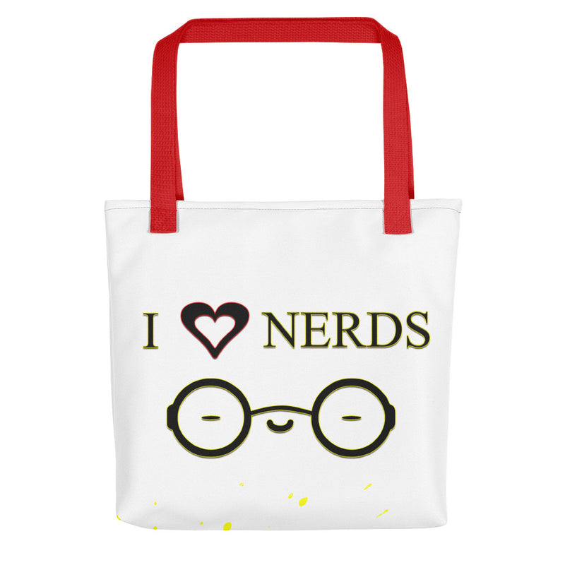 I Heart Nerds Tote Bag - Attire T