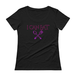 I Can Eat Scoopneck T-Shirt - Attire T