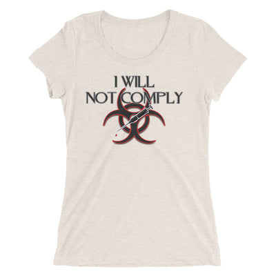 I Will Not Comply short sleeve t-shirt - Attire T
