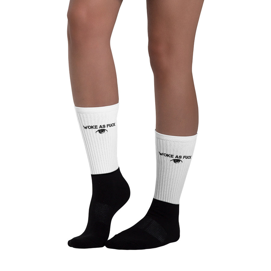 Woke As Fuck Socks - Attire T