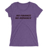 No Finance No Romance short sleeve t-shirt - Attire T