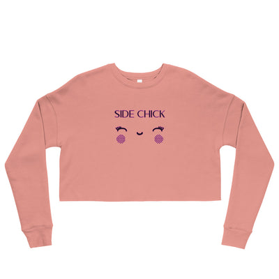 Side Chick Crop Sweatshirt - Attire T