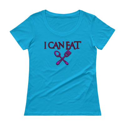 I Can Eat Scoopneck T-Shirt - Attire T