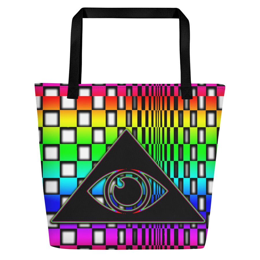 The Illuminated One Rainbow Beach Bag - Attire T