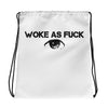 Woke As Fuck Drawstring bag - Attire T