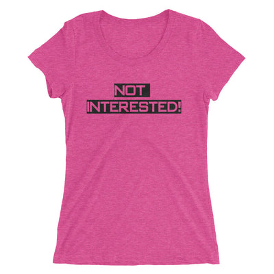 Not Interested t-shirt - Attire T