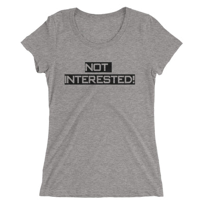 Not Interested t-shirt - Attire T