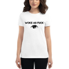 Women's Woke as Fuck short sleeve t-shirt - Attire T