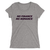 No Finance No Romance short sleeve t-shirt - Attire T
