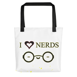 I Heart Nerds Tote Bag - Attire T