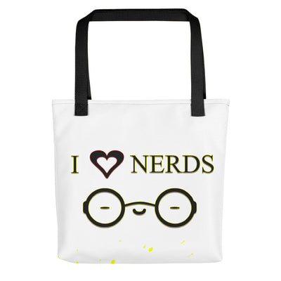 I Heart Nerds Tote Bag - Attire T