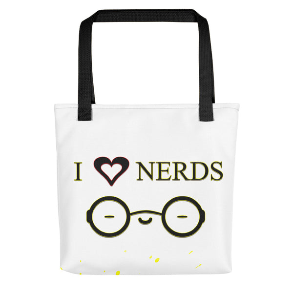 I Heart Nerds Tote Bag - Attire T