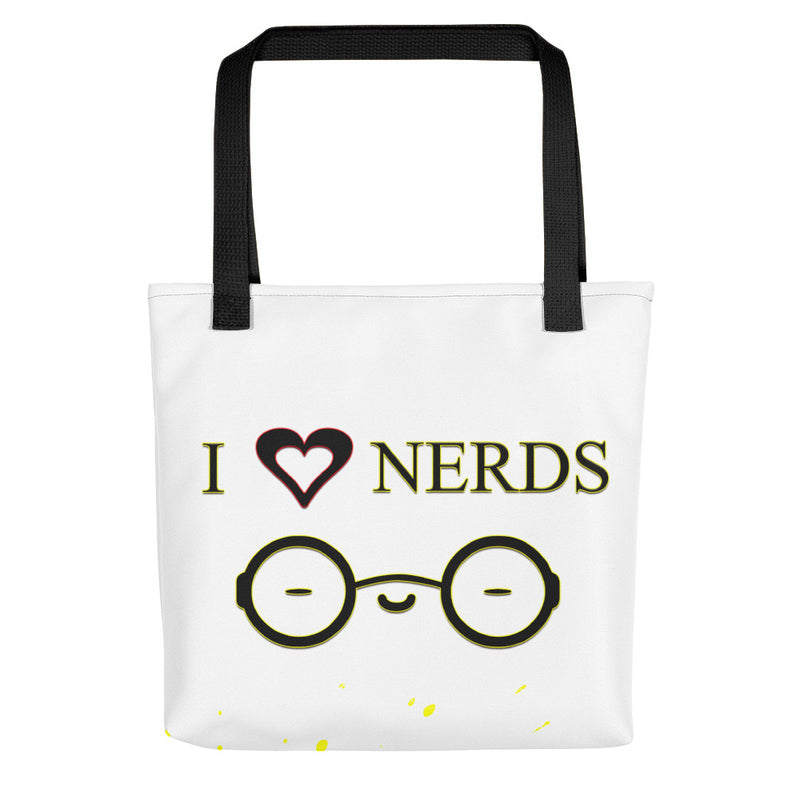 I Heart Nerds Tote Bag - Attire T