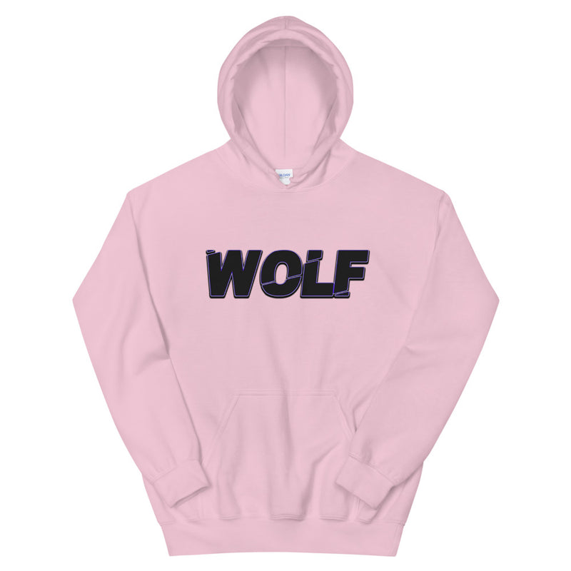 WOLF In Purple Hoodie - Attire T