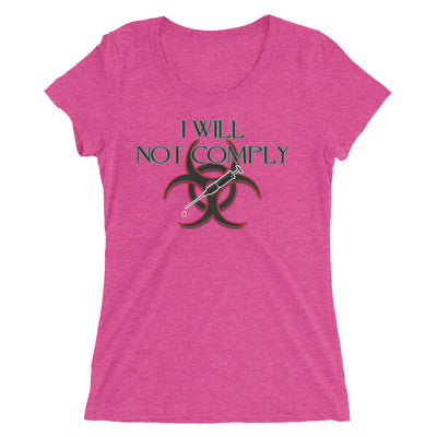I Will Not Comply short sleeve t-shirt - Attire T