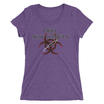 I Will Not Comply short sleeve t-shirt - Attire T