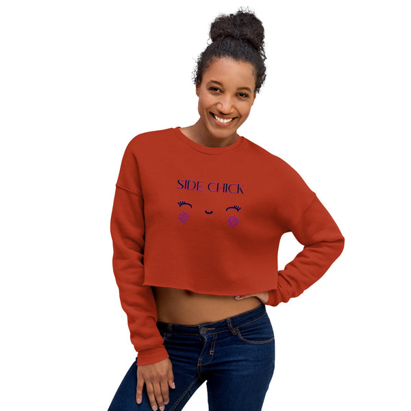 Side Chick Crop Sweatshirt - Attire T
