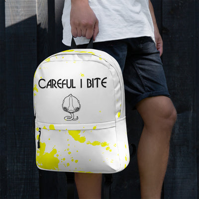 Careful I Bite Backpack - Attire T