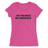 No Finance No Romance short sleeve t-shirt - Attire T