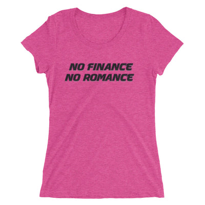 No Finance No Romance short sleeve t-shirt - Attire T