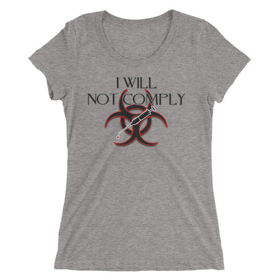 I Will Not Comply short sleeve t-shirt - Attire T