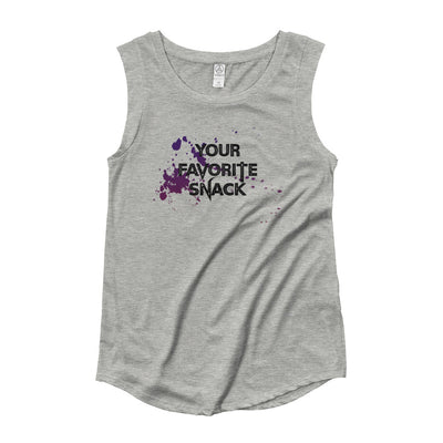 Your Favorite Snack Cap Sleeve T-Shirt - Attire T
