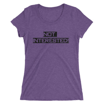 Not Interested t-shirt - Attire T