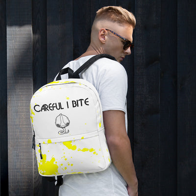 Careful I Bite Backpack - Attire T