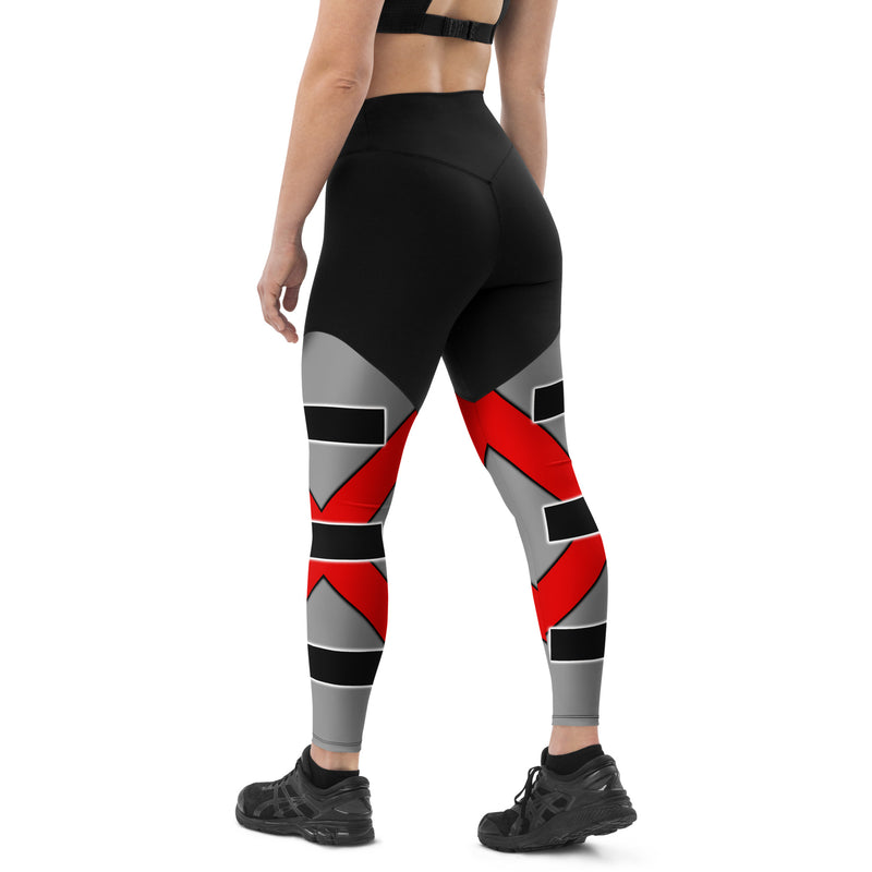 The X-Factor Sports Compression Leggings - Attire T LLC