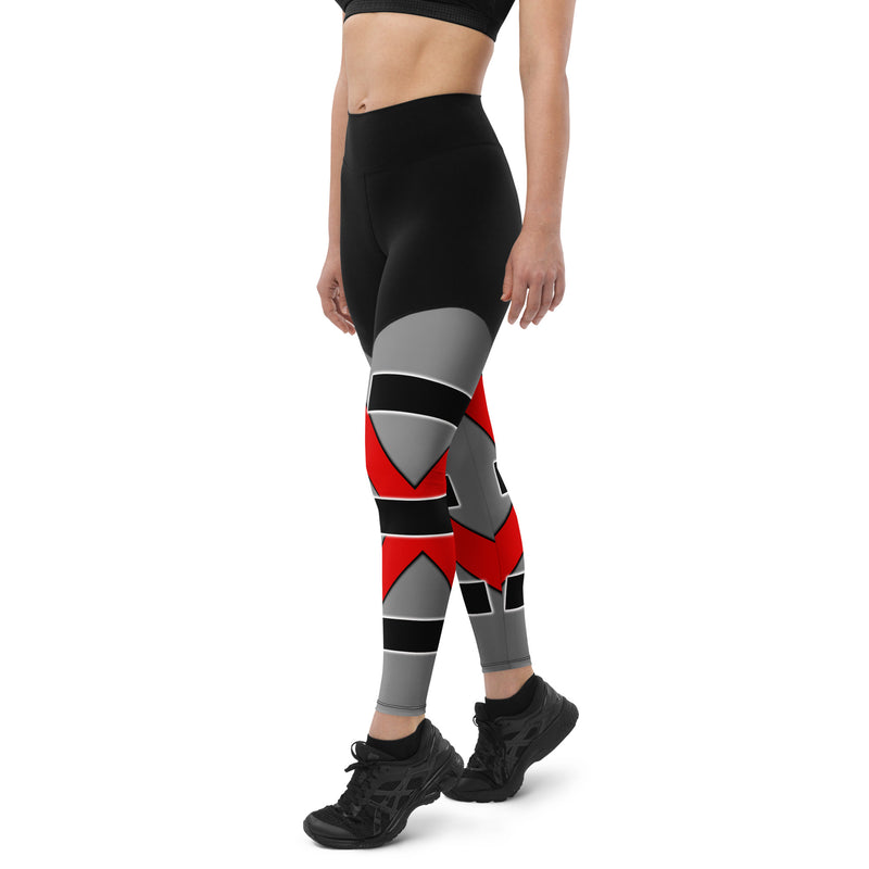 The X-Factor Sports Compression Leggings - Attire T LLC