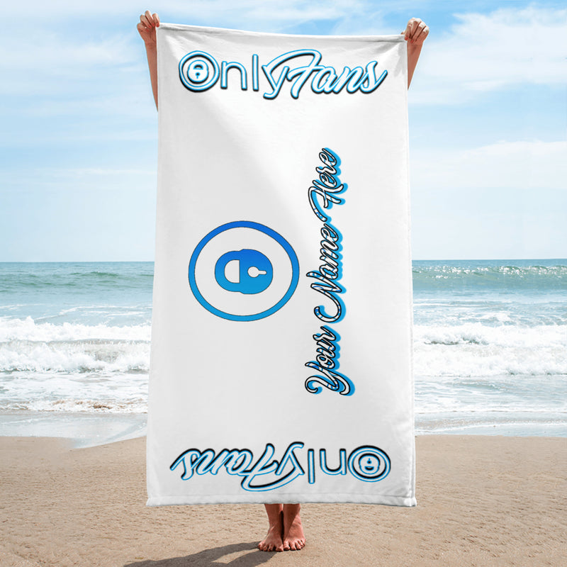 Onlyfans Custom Name Beach Towel - Attire T LLC