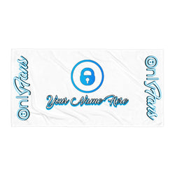 Onlyfans Custom Name Beach Towel - Attire T LLC