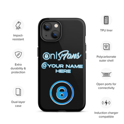 Personalized Custom ONLYFANS Tough iPhone case