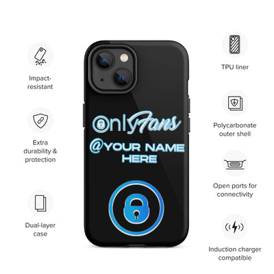Personalized Custom ONLYFANS Tough iPhone case