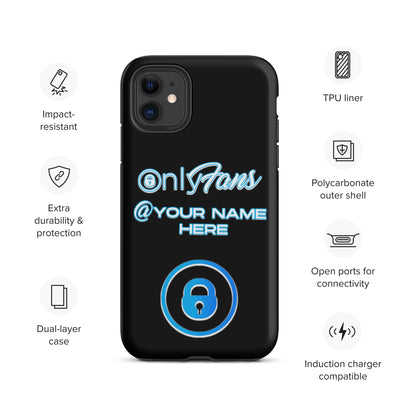 Personalized Custom ONLYFANS Tough iPhone case