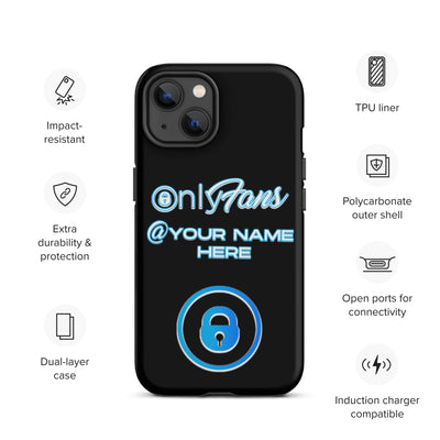 Personalized Custom ONLYFANS Tough iPhone case