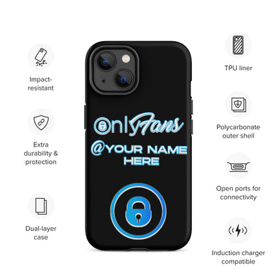 Personalized Custom ONLYFANS Tough iPhone case