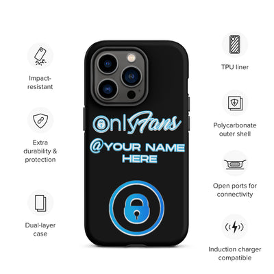 Personalized Custom ONLYFANS Tough iPhone case