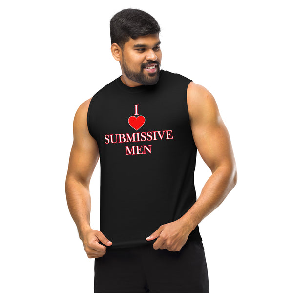 I Heart Submissive Men Muscle Shirt - Attire T LLC