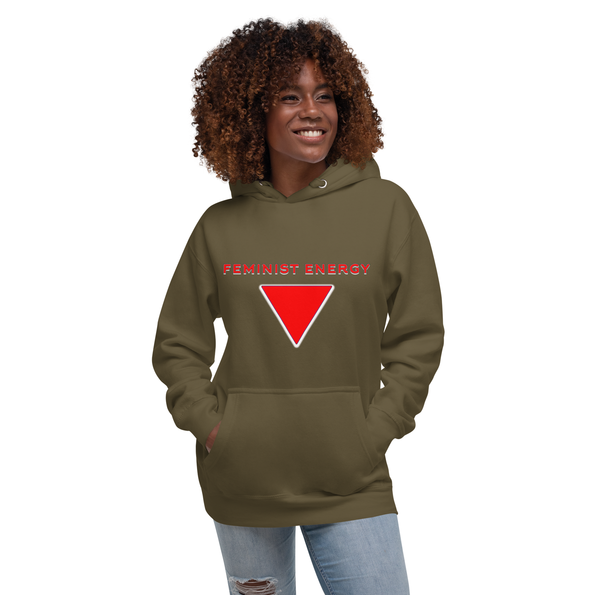Feminist Energy Hoodie - Attire T LLC