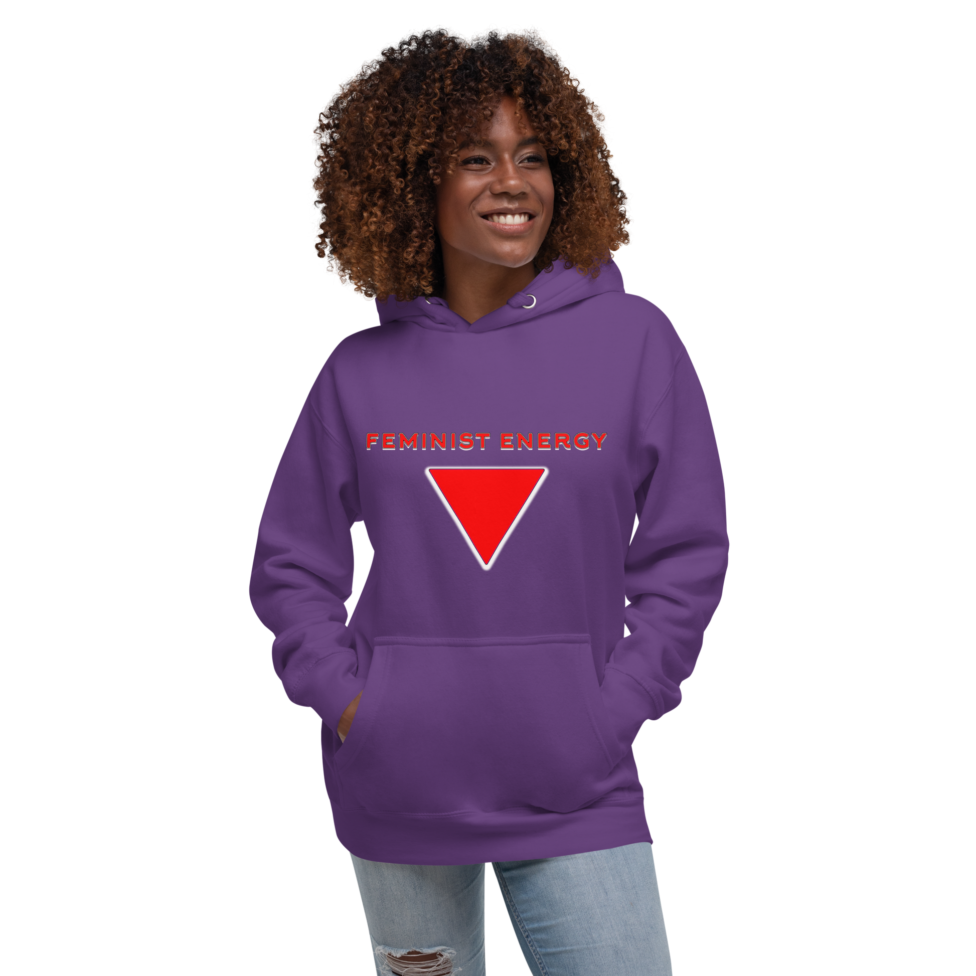 Feminist Energy Hoodie - Attire T LLC