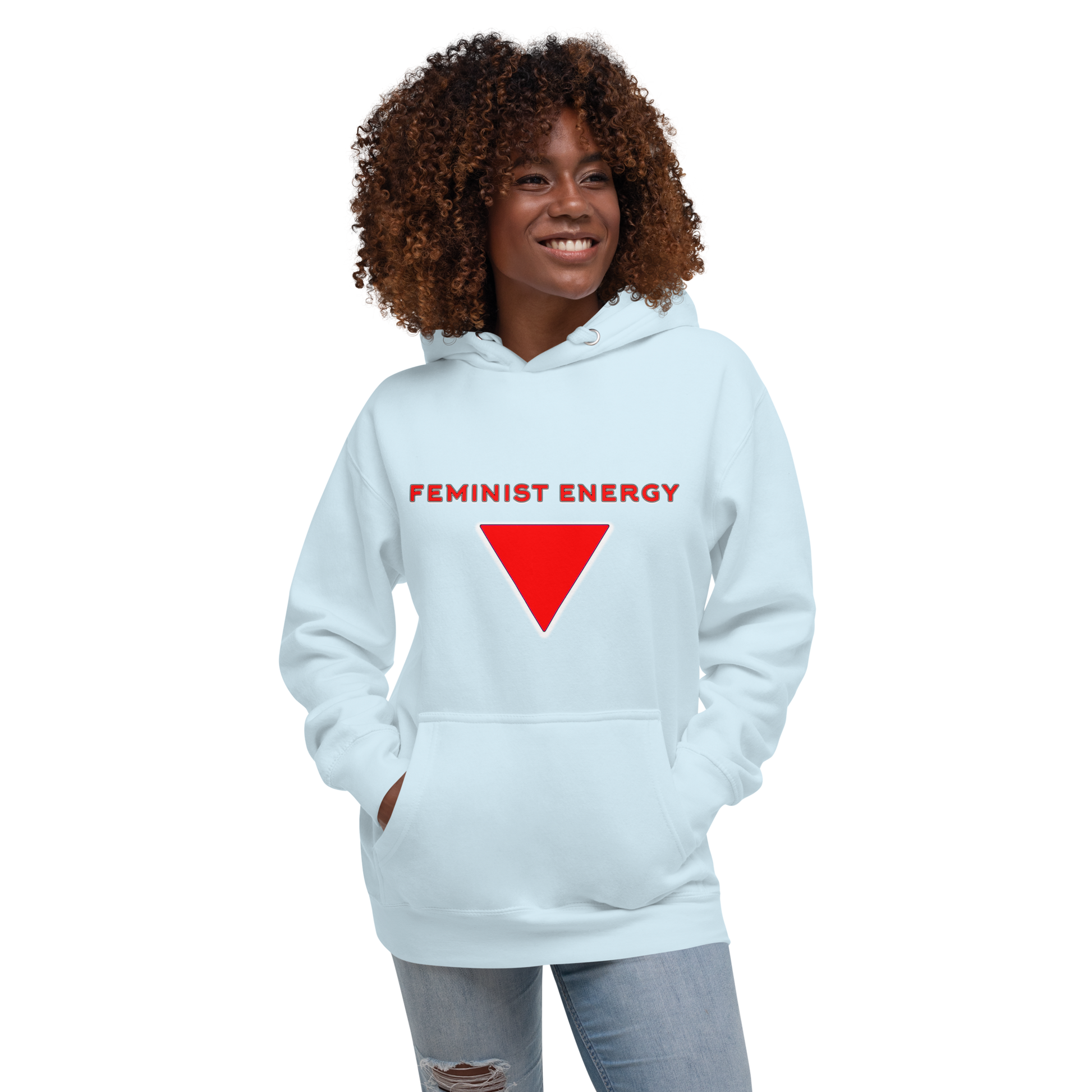Feminist Energy Hoodie - Attire T LLC