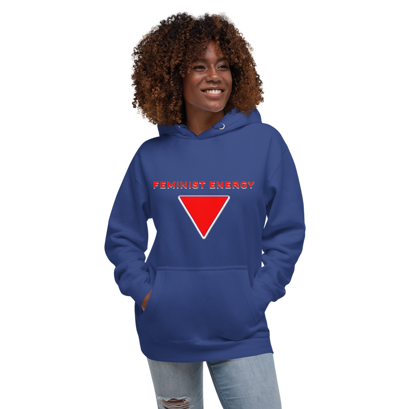 Feminist Energy Hoodie - Attire T LLC