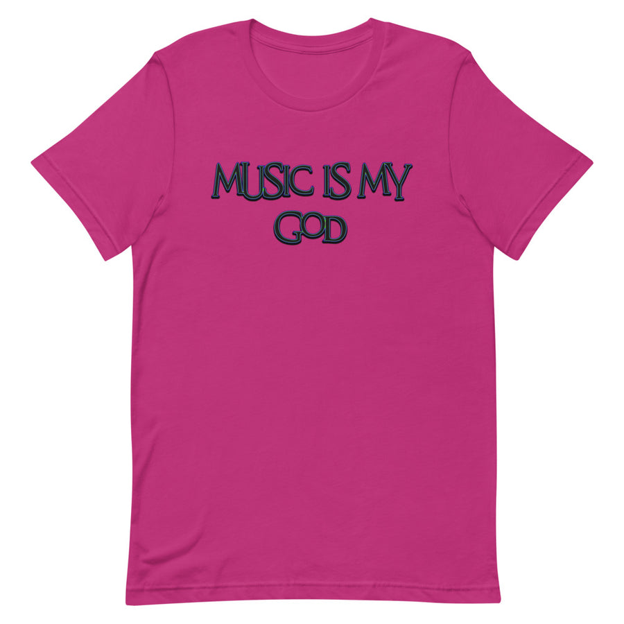 Music is My God T-Shirt - Attire T
