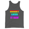 Mommy Likes it Raw in Rainbow Tank Top Lgbt lgbtq - Attire T LLC